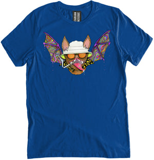 Hunter S. Thompson Psychedelic Bat Shirt by Libertarian Country