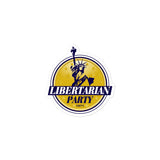 Libertarian Party Logo Sticker - Libertarian Country