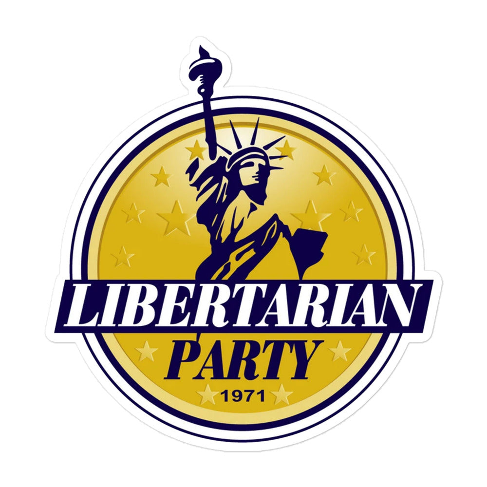 Libertarian Party Logo Sticker by Libertarian Country