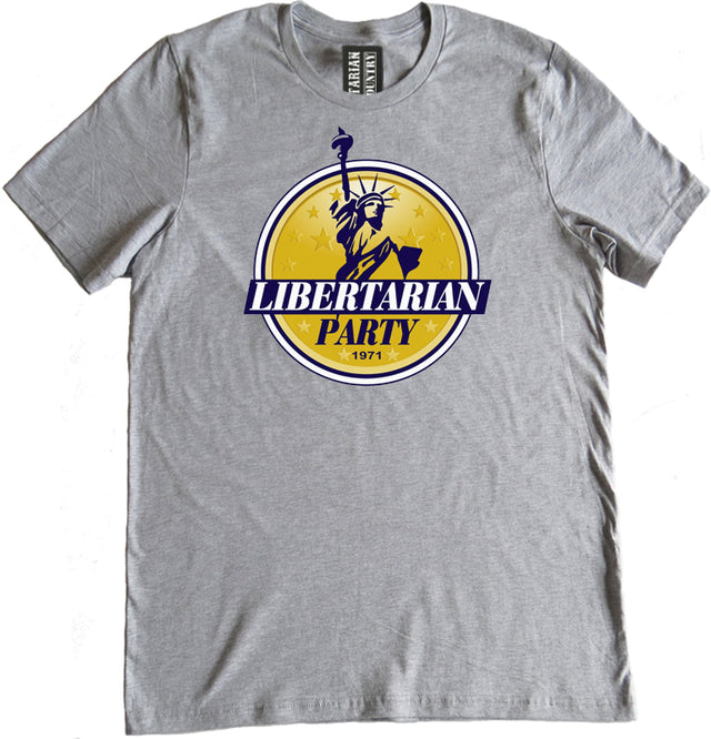 Libertarian Party Logo Shirt by Libertarian Country
