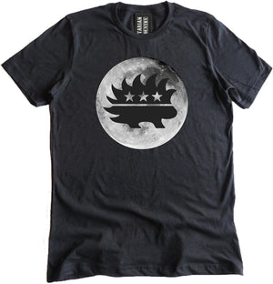 Libertarian Porcupine in The Moon Shirt by Libertarian Country