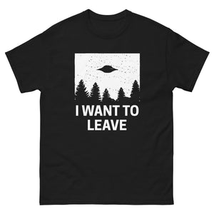 I Want To Leave Heavy Cotton Shirt