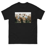 Sheep Wearing Face Masks Heavy Cotton Shirt
