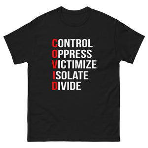 Control Oppress Victimize Isolate Divide Heavy Cotton Shirt