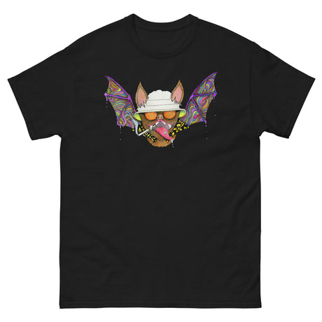 Hunter S. Thompson Psychedelic Bat Heavy Cotton Shirt