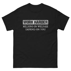 Work Harder Welfare Heavy Cotton Shirt