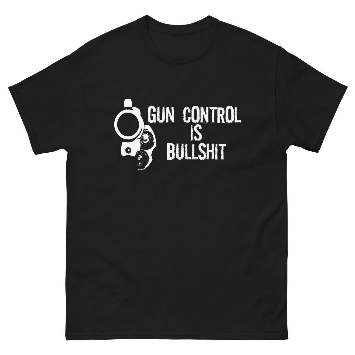 Gun Control is Bullshit Heavy Cotton Shirt