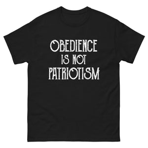 Obedience Is Not Patriotism Heavy Cotton Shirt
