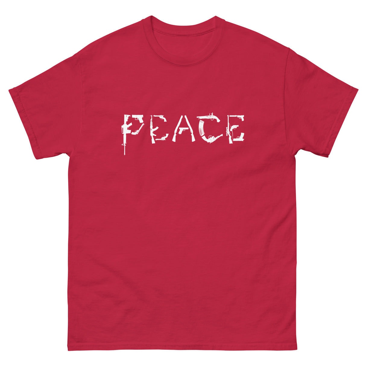 Peace Gun Heavy Cotton Shirt - Libertarian Country