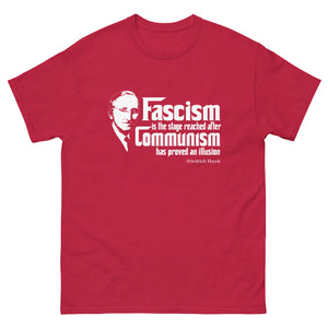 Hayek Anti-Communism Heavy Cotton Shirt - Libertarian Country