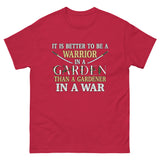Warrior in a Garden Heavy Cotton Shirt - Libertarian Country