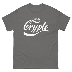 Enjoy Crypto Heavy Cotton Shirt - Libertarian Country