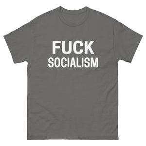 Fuck Socialism Heavy Cotton Shirt - Libertarian Country