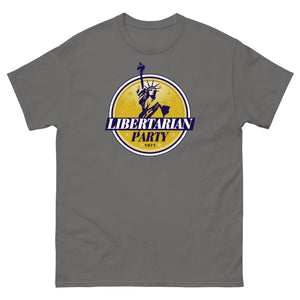 Libertarian Party Logo Heavy Cotton Shirt - Libertarian Country