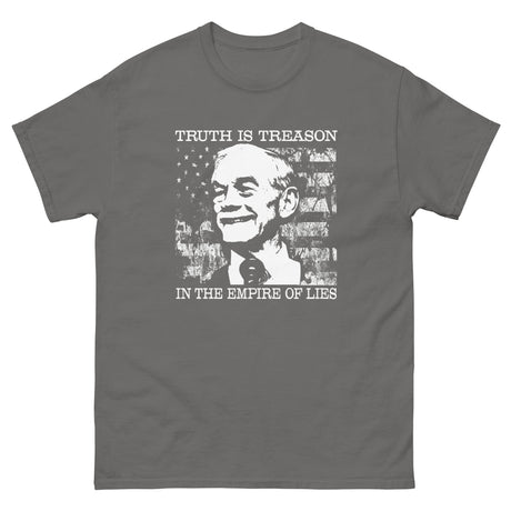Ron Paul Truth is Treason Heavy Cotton Shirt - Libertarian Country