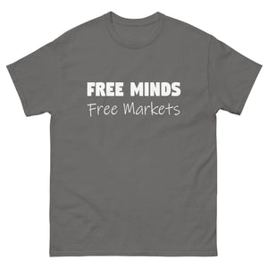 Free Minds Free Markets Heavy Cotton Shirt - Libertarian Country