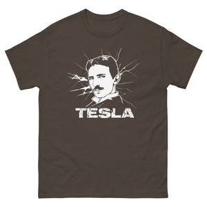 Nikola Tesla Heavy Cotton Shirt - Libertarian Country