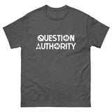 Question Authority Heavy Cotton Shirt - Libertarian Country