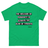 Camus Alibi of Tyrants Heavy Cotton Shirt - Libertarian Country