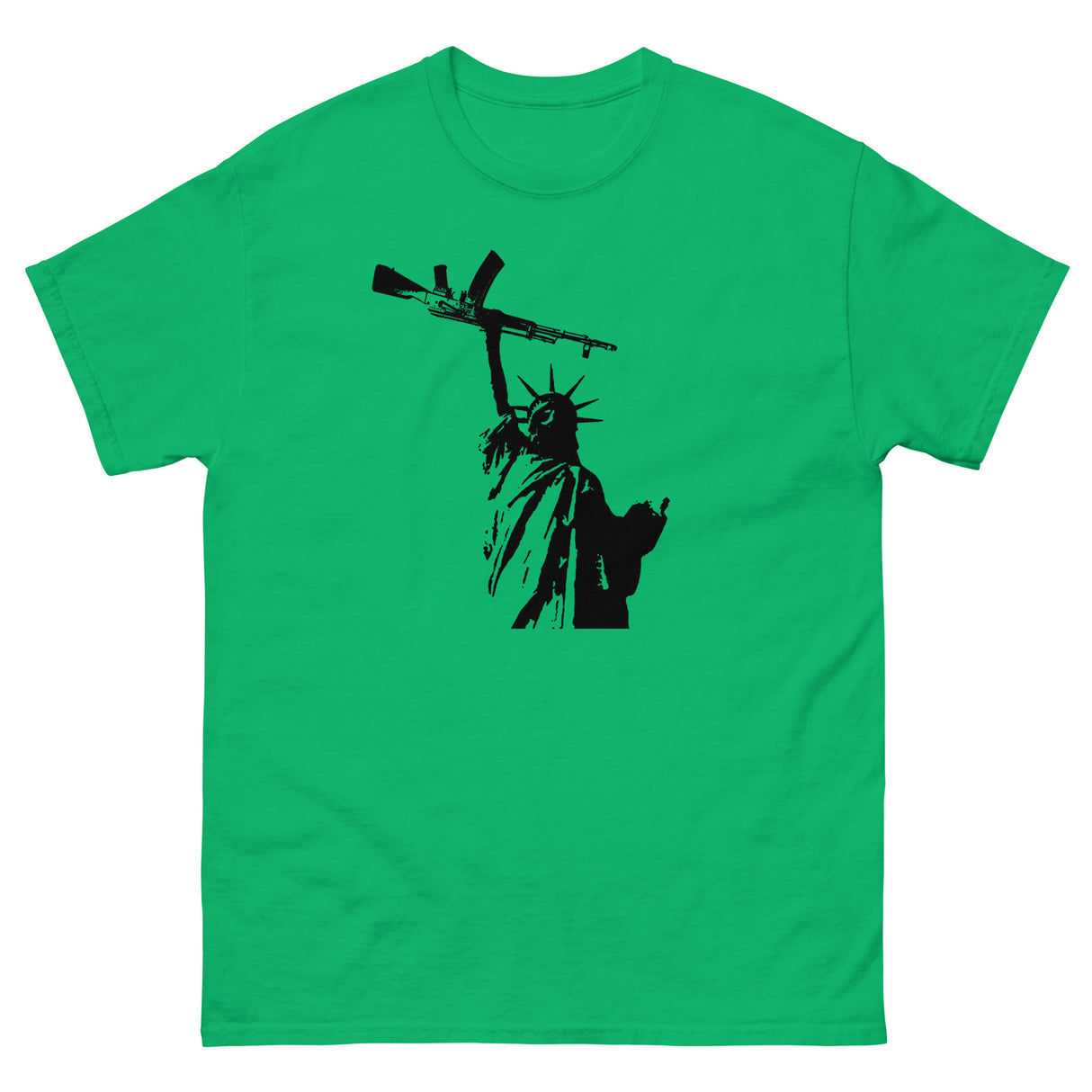 Statue of Liberty AK-47 Heavy Cotton Shirt - Libertarian Country