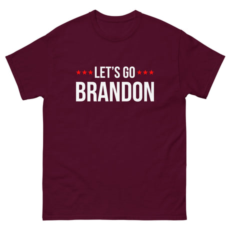 Let's Go Brandon Heavy Cotton Shirt - Libertarian Country