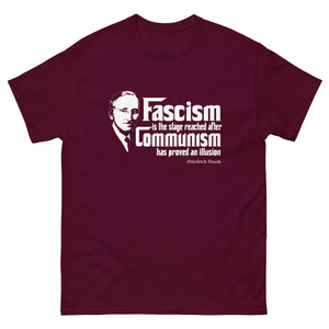 Hayek Anti-Communism Heavy Cotton Shirt - Libertarian Country