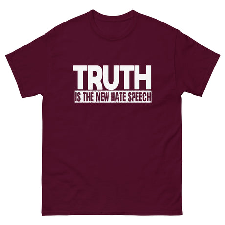 Truth is The New Hate Speech Heavy Cotton Shirt - Libertarian Country
