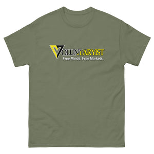 Voluntaryist Free Minds Free Markets Heavy Cotton Shirt - Libertarian Country