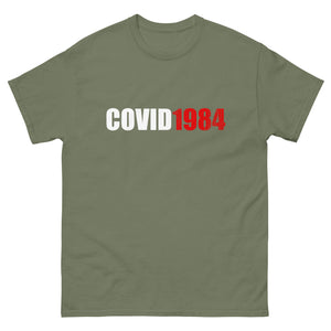 Covid 1984 Heavy Cotton Shirt - Libertarian Country