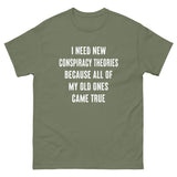 I Need New Conspiracy Theories Heavy Cotton Shirt - Libertarian Country