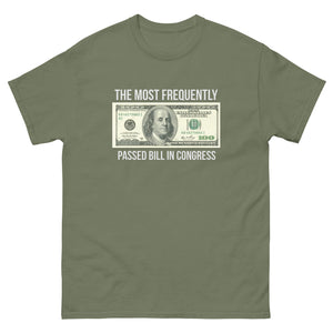 The Most Frequently Passed Bill in Congress Heavy Cotton Shirt - Libertarian Country