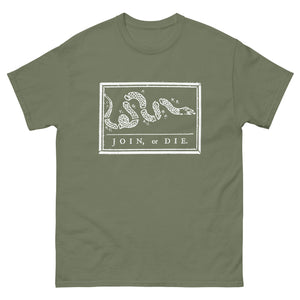 Join or Die Heavy Cotton Shirt - Libertarian Country