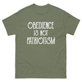 Obedience Is Not Patriotism Heavy Cotton Shirt - Libertarian Country