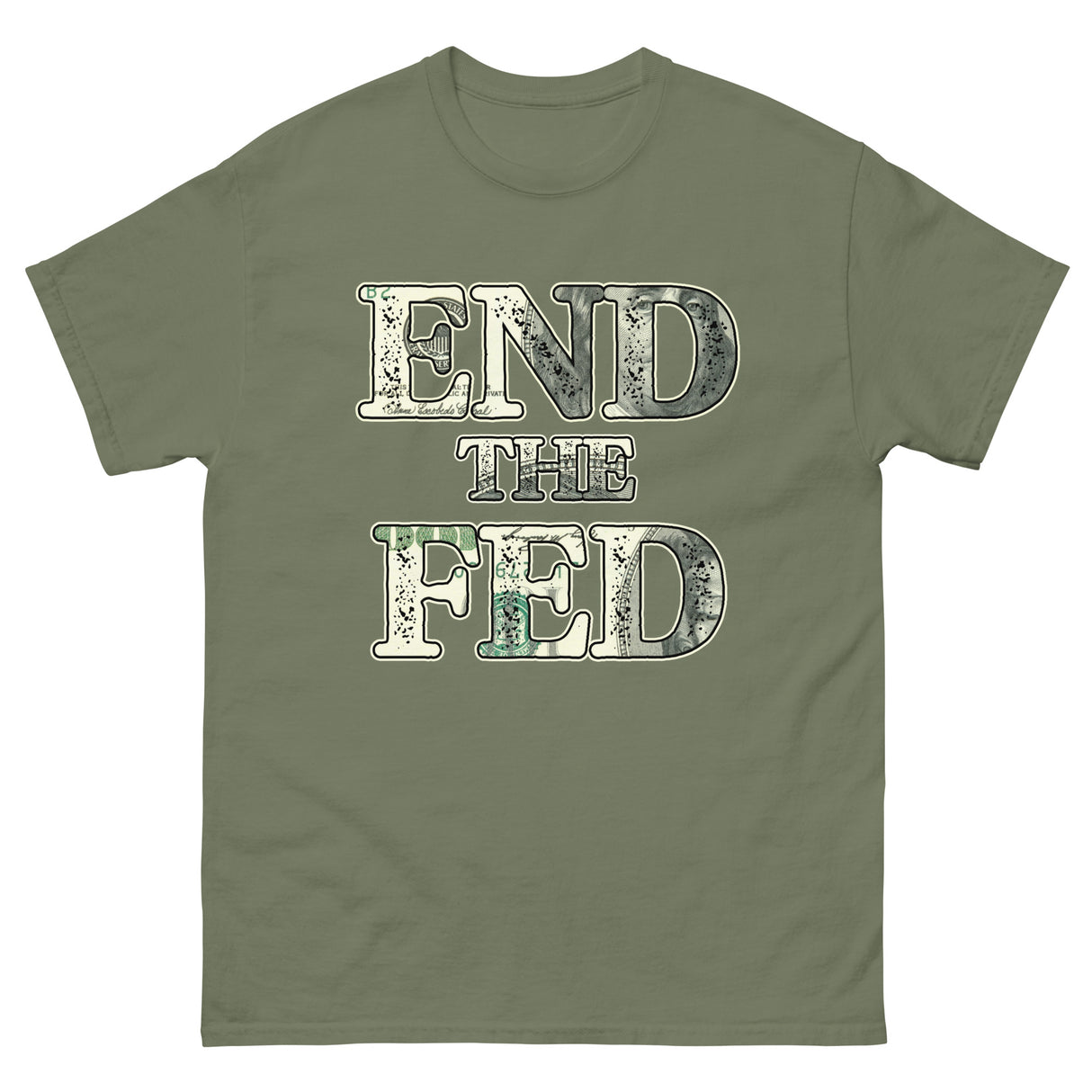End The Fed Heavy Cotton Shirt - Libertarian Country