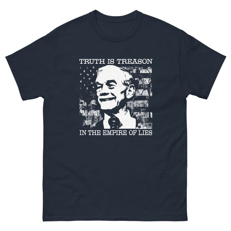 Ron Paul Truth is Treason Heavy Cotton Shirt - Libertarian Country