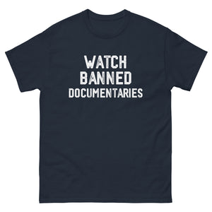 Watch Banned Documentaries Heavy Cotton Shirt - Libertarian Country