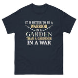 Warrior in a Garden Heavy Cotton Shirt - Libertarian Country