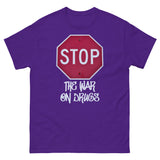 Stop The War on Drugs Heavy Cotton Shirt - Libertarian Country