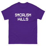 Socialism Kills Heavy Cotton Shirt - Libertarian Country