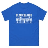 Outraged Taxes Heavy Cotton Shirt - Libertarian Country