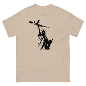 Statue of Liberty AK-47 Heavy Cotton Shirt - Libertarian Country