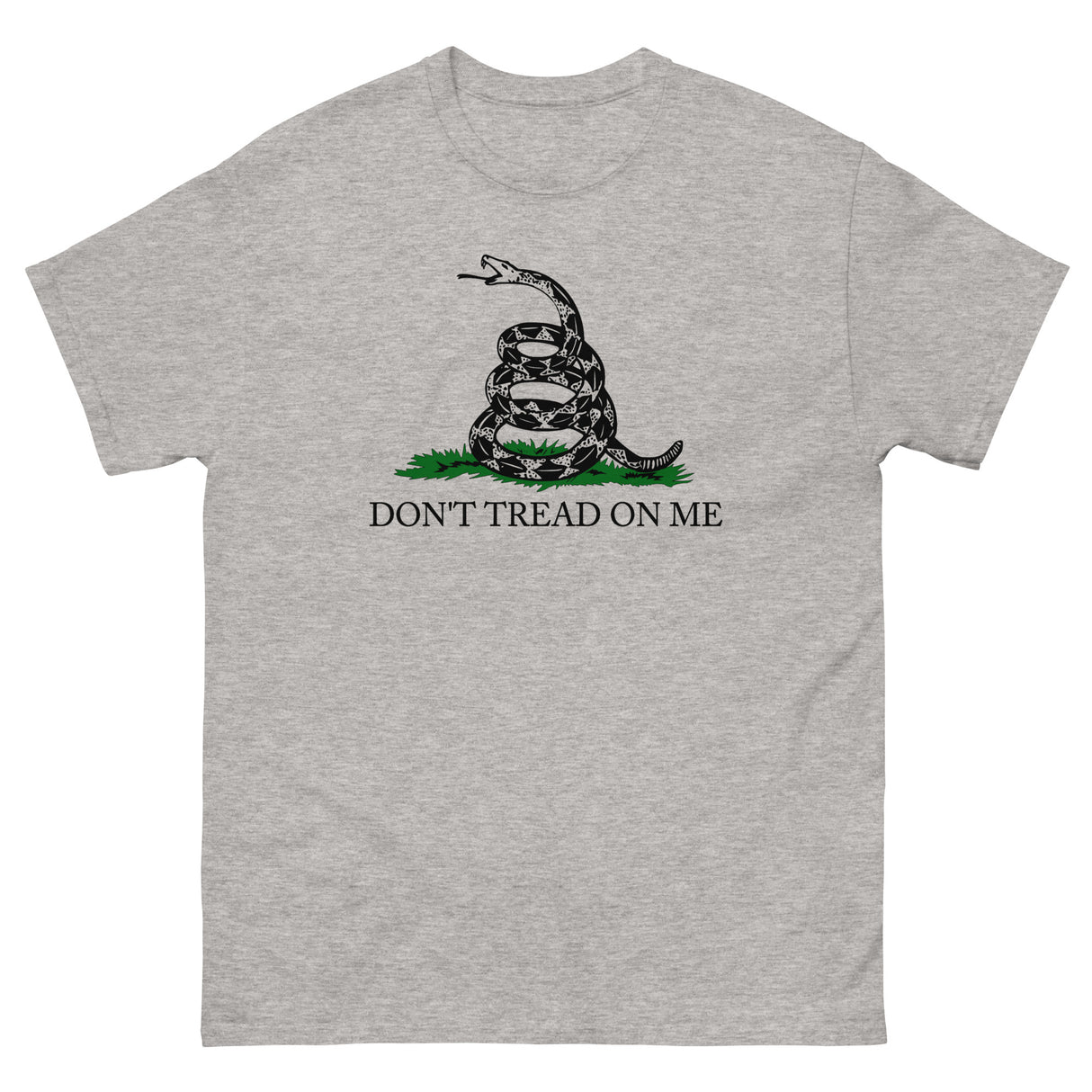 Don't Tread On Me Heavy Cotton Shirt - Libertarian Country