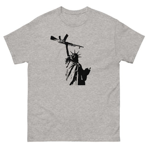 Statue of Liberty AK-47 Heavy Cotton Shirt - Libertarian Country
