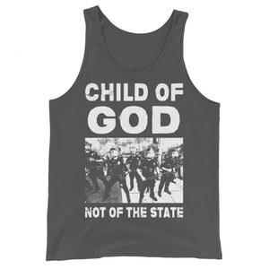 Child of God Not of The State Premium Tank Top - Libertarian Country