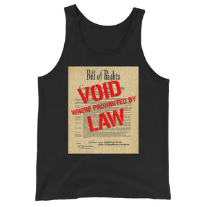 Bill of Rights Void Where Prohibited Premium Tank Top