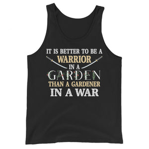 Warrior in a Garden Premium Tank Top
