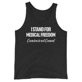 I Stand For Medical Freedom Premium Tank Top - Libertarian Country