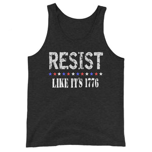 Resist Like its 1776 Premium Tank Top - Libertarian Country