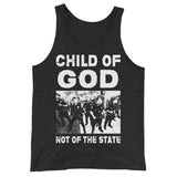 Child of God Not of The State Premium Tank Top - Libertarian Country