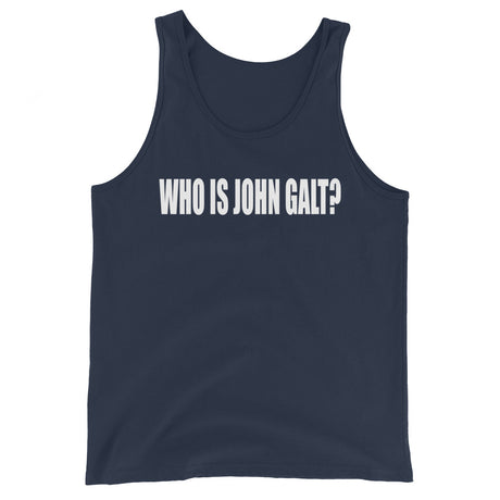 Who is John Galt Premium Tank Top - Libertarian Country